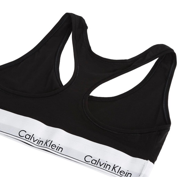 Calvin Klein Women's Wireless Bra Bralette Breathable Sporty - Picture 7 of 8